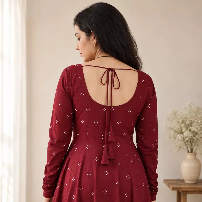 Meher Flared Anarkali Kurti