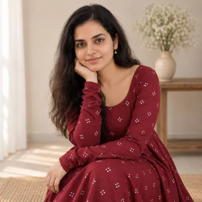 Meher Flared Anarkali Kurti