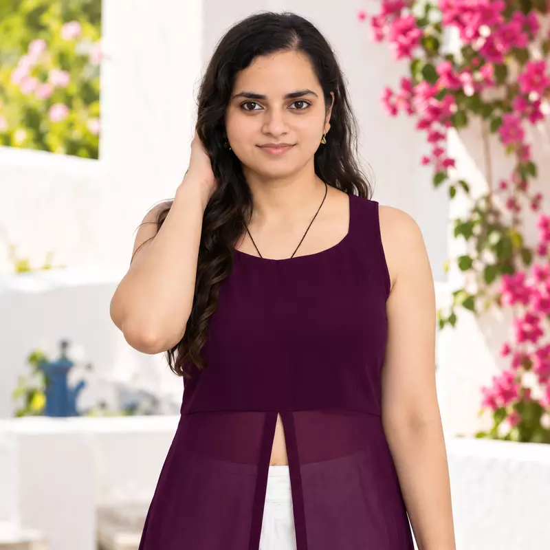 Tara High Slit Kurti