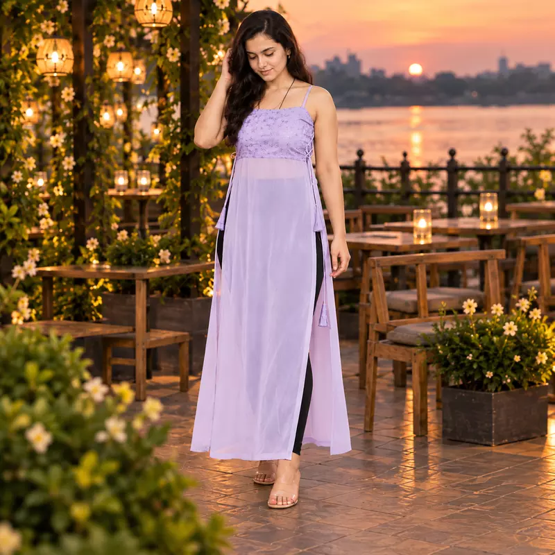 Saira Embroidered Slit Kurti